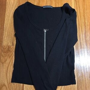 Cropped Longsleeve! With a zipper